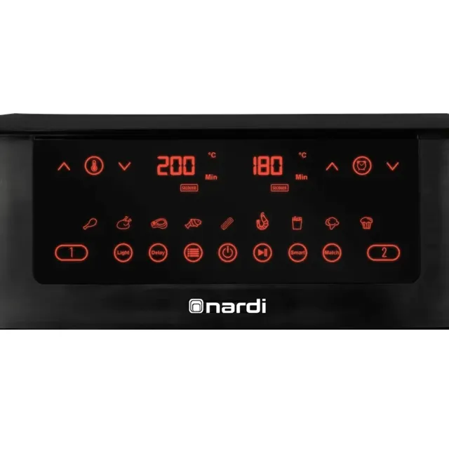 AIR FRYER NARDI 9L NOIR ÉCRAN TACTILE