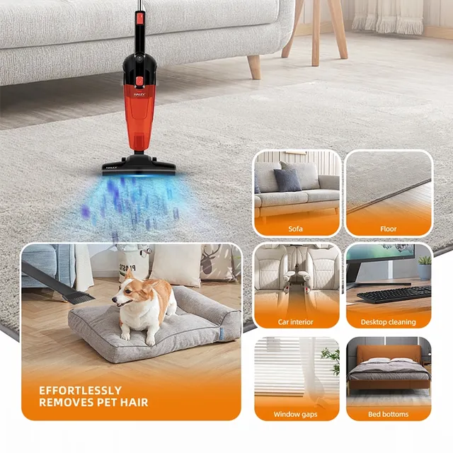 Aspirateur Sans Sac Haley HY-1911 - 2200W - 3 Litres