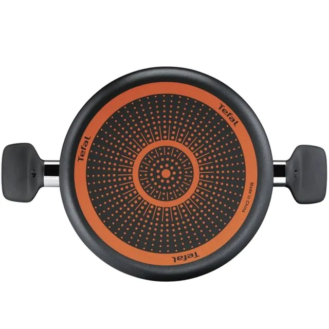BATTERIE DE CUISINE TEFAL 5 PIÈCES SUPER COOK NOIR