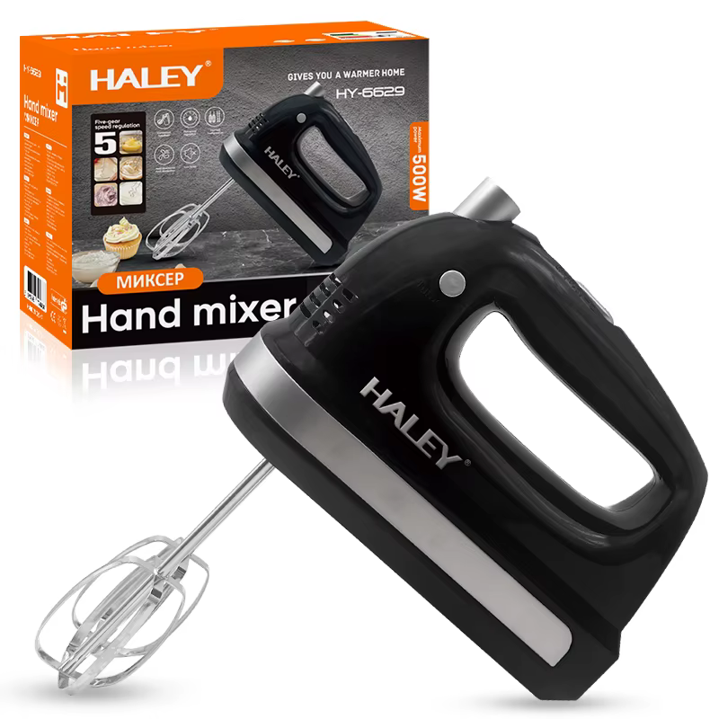Batteur Électrique À Main Haley HY-6629 - 250W - 5 Vitesses
