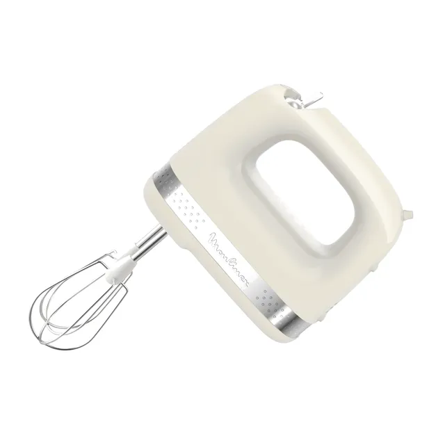 Batteur Électrique Moulinex Soleil 200W Blanc (HM211A11)