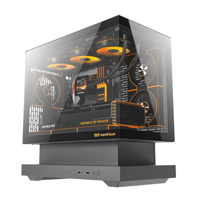 Boîtier PC Gaming MAGMA Floatron F1 Aquarium Black