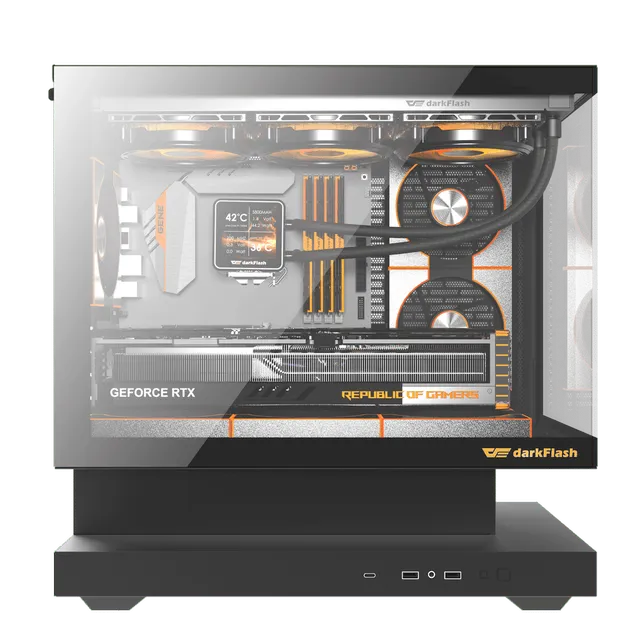 Boîtier PC Gaming MAGMA Floatron F1 Aquarium Black