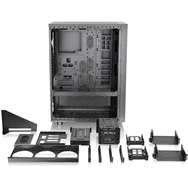 Boîtier PC Thermaltake Core X71 TG Black - Grand Tour / Full Tower - CA-1F8-00M1WN-02