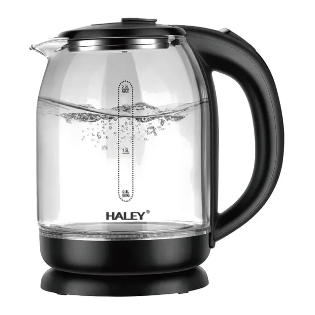 Bouilloire Électrique Haley en Acier Inoxydable - Modèle HY-8862