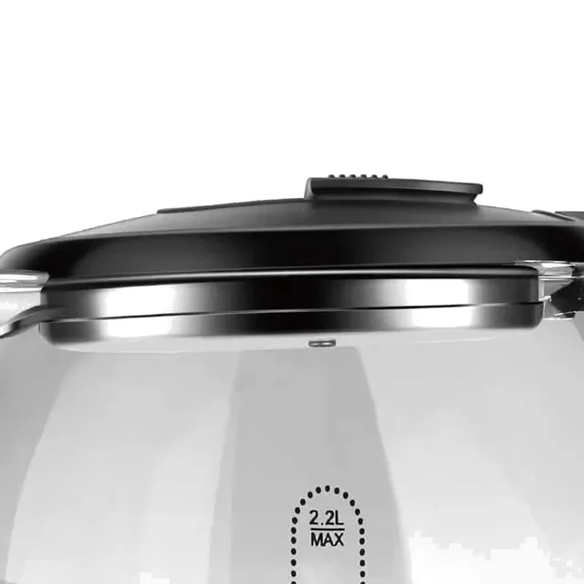 Bouilloire Électrique Haley en Acier Inoxydable - Modèle HY-8862