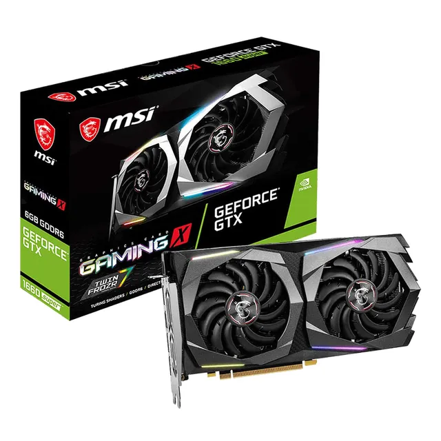 Carte Graphique MSI NVIDIA GeForce GTX 1660 SUPER GAMING X 6GB GDDR6