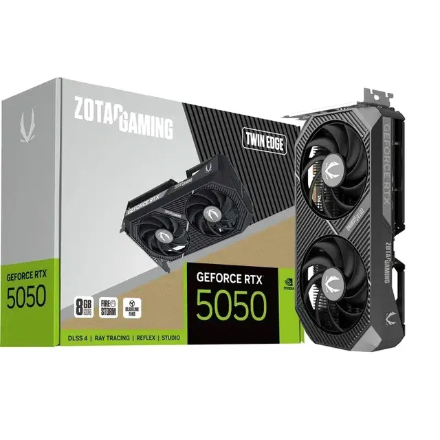 Carte Graphique ZOTAC GAMING NVIDIA GeForce RTX 5050 Twin Edge 8GB GDDR6 128-bit