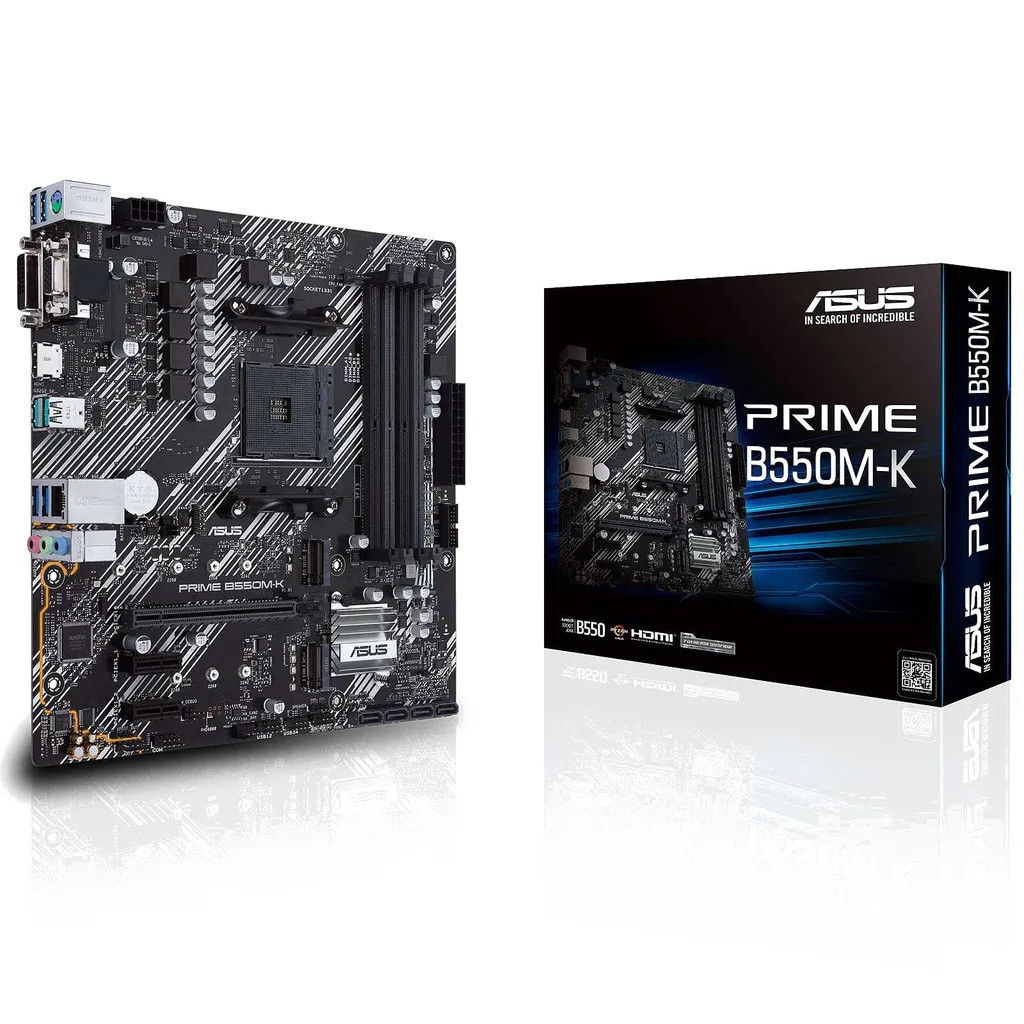 Carte Mère ASUS PRIME B550M-K socket AM4 DDR4