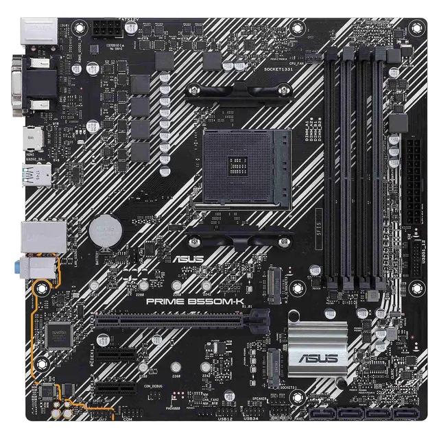 Carte Mère ASUS PRIME B550M-K socket AM4 DDR4