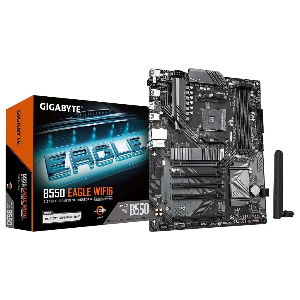 Carte Mère Gigabyte B550 EAGLE WIFI AMD AM4 DDR4 ATX