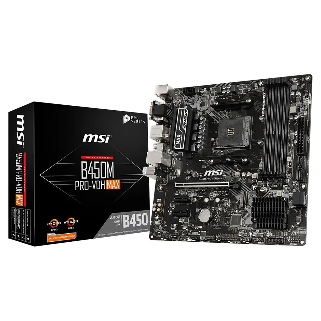 Carte Mère MSI B450M-A PRO MAX II socket AM4 DDR4