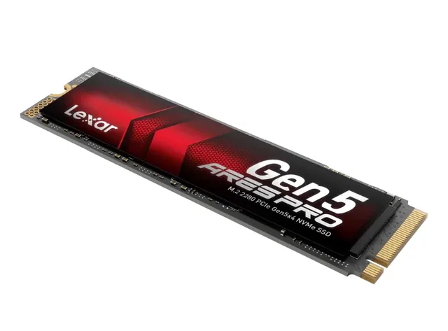 Disque Dur Interne SSD Lexar ARES Pro 1To NVMe PCIe Gen5 - Vitesse jusqu'à 14000 Mo/s