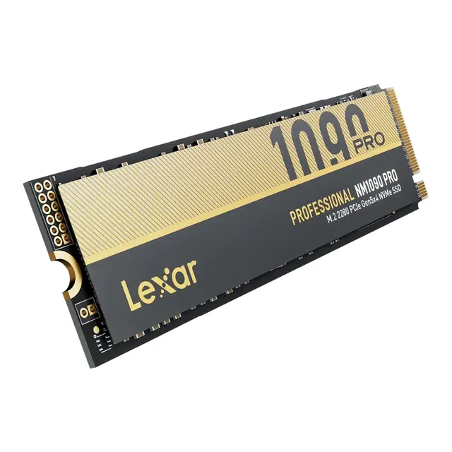 Disque Dur Interne SSD Lexar Professional NM1090 Pro 1To M.2 NVMe PCIe Gen 5x4 - 14000 Mo/s