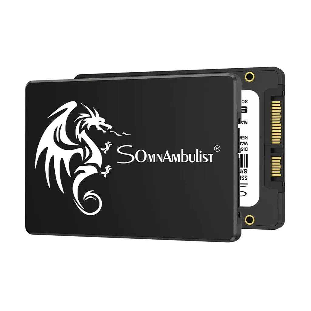 Disque Dur Interne SSD Somnambulist 256Go 2.5" SATA III - Black