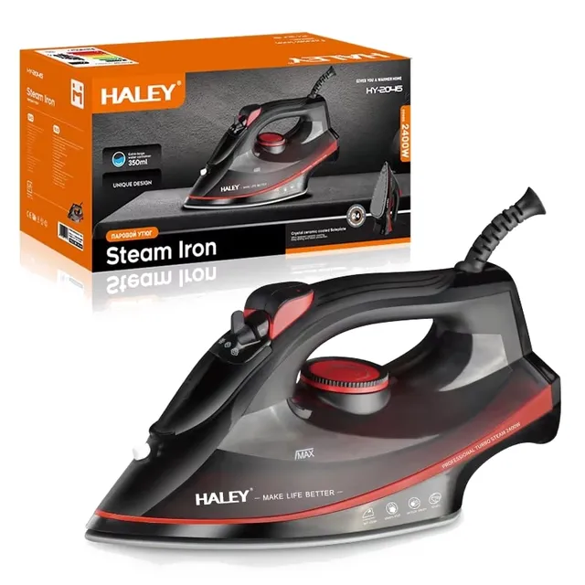Fer à Repasser à Vapeur Haley HY-2046 2400W - Semelle en Céramique