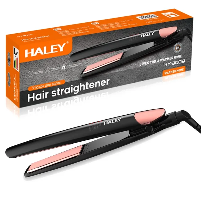 Lisseur À Cheveux Électrique Haley HY-3009 - Plaques Céramique