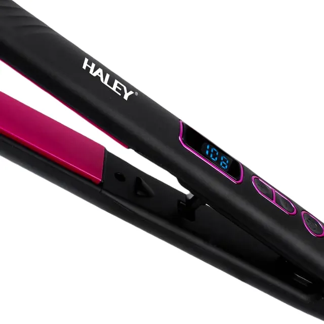 Lisseur à Cheveux Haley avec Écran Numérique LED - Modèle HY-3017