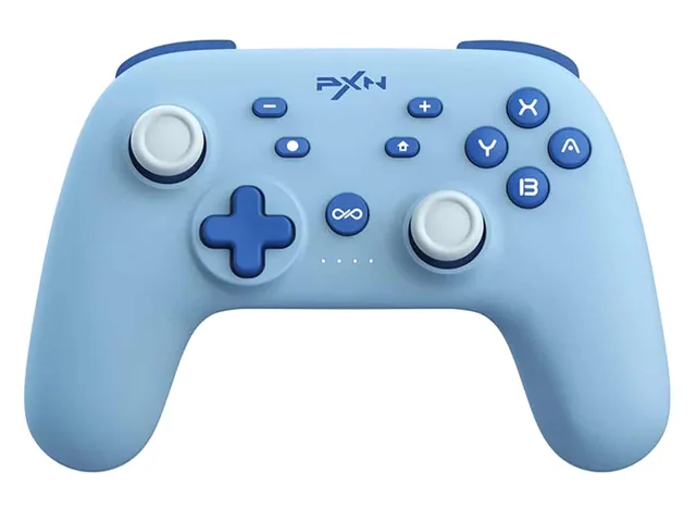 Manette de Jeu Sans Fil PXN P50 -Multi-plateforme - Bleu Clair