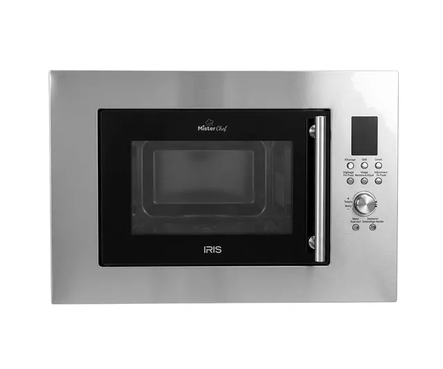 Micro-ondes Encastrable avec Grill IRIS 25L Inox - IR-MO25EN-S (Mister Chef)