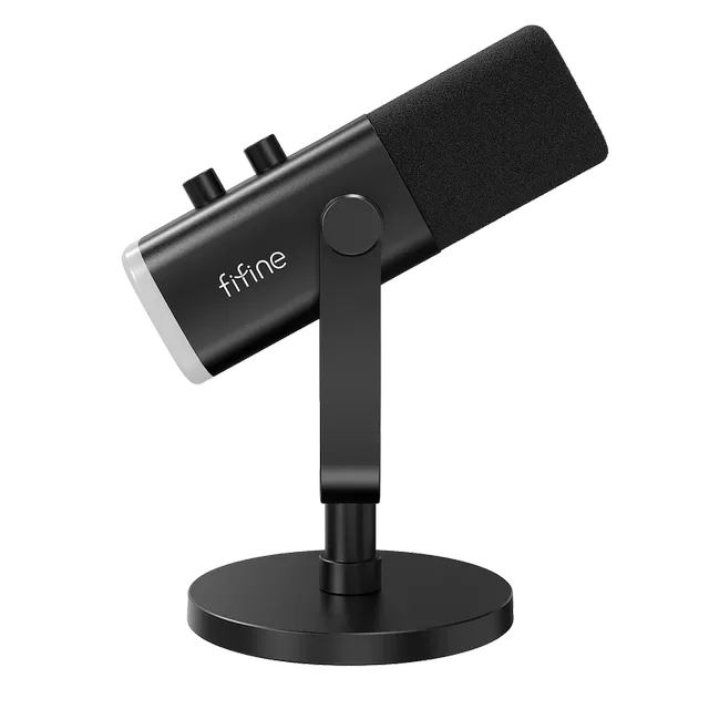 Microphone Fifine AM8 XLR/USB pour Streaming & Gaming | Réduction de Bruit