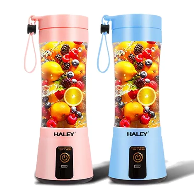 Mini Blender & Presse-Agrumes Portable Rechargeable Haley - Modèle HY-2950