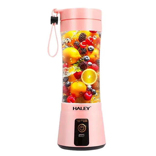 Mini Blender & Presse-Agrumes Portable Rechargeable Haley - Modèle HY-2950