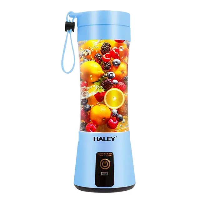 Mini Blender & Presse-Agrumes Portable Rechargeable Haley - Modèle HY-2950