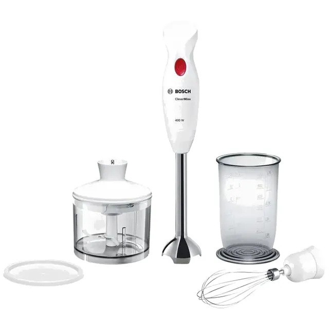 vMixeur Plongeant Bosch CleverMixx 400W Blanc (MSM26500)
