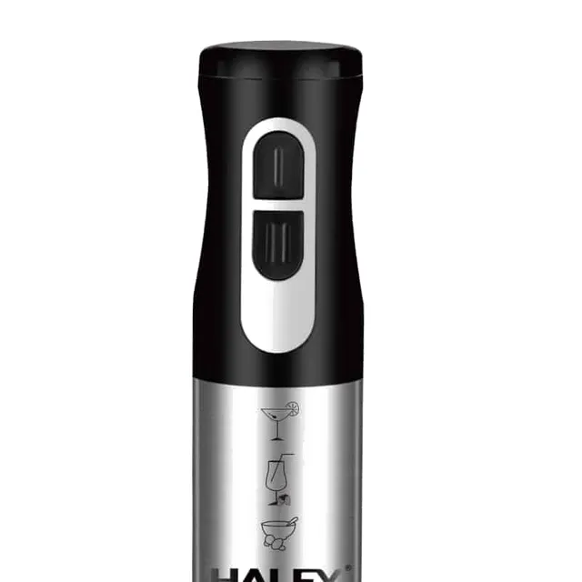 Mixeur Plongeant / Bra Mixeur Haley 1200W avec Lames Croisées en Inox - Noir HY-1109