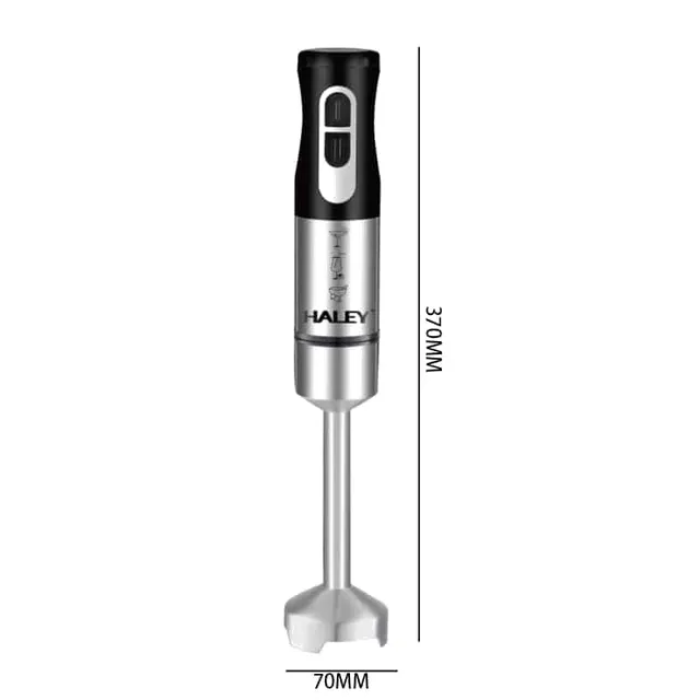 Mixeur Plongeant / Bra Mixeur Haley 1200W avec Lames Croisées en Inox - Noir HY-1109