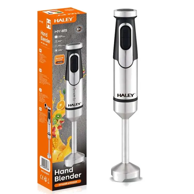 Mixeur Plongeant Électrique Haley 1600W - Modèle HY-1115