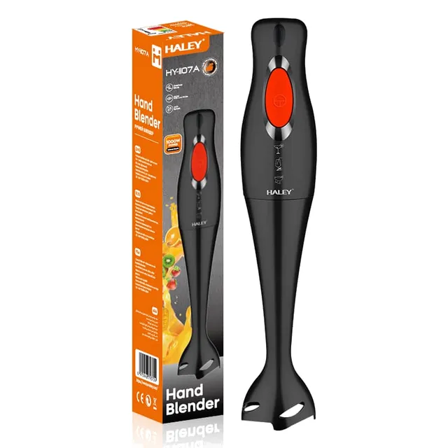 Mixeur Plongeant Électrique Haley HY-1107A - 1000W - Noir