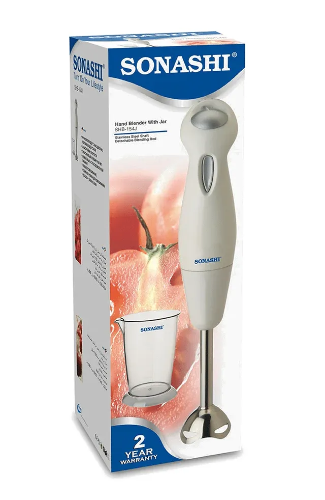Mixeur Plongeant Sonashi 200W Avec Bol 1100ml (SHB-154J)
