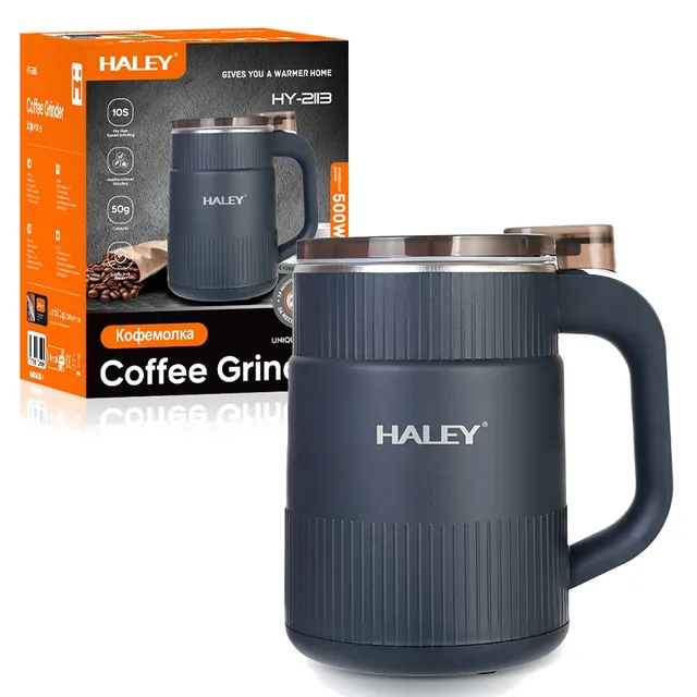 Moulin À Café Et Épices Électrique Haley HY-2113 - En Acier Inoxydable