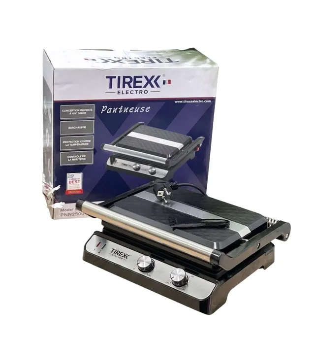 Panineuse & Barbecue Tirex Electro 2000W (PNN2500)