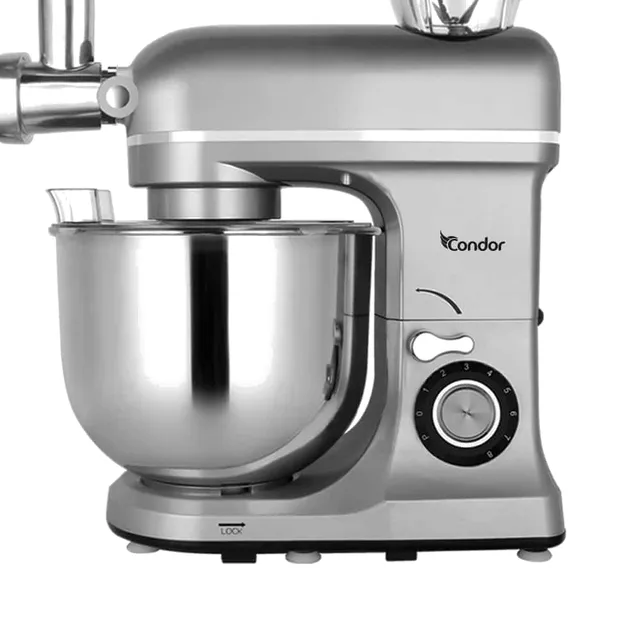 Pétrin Multifonction Condor 8L 1600W Gris Foncé (PT-PXM2GF)