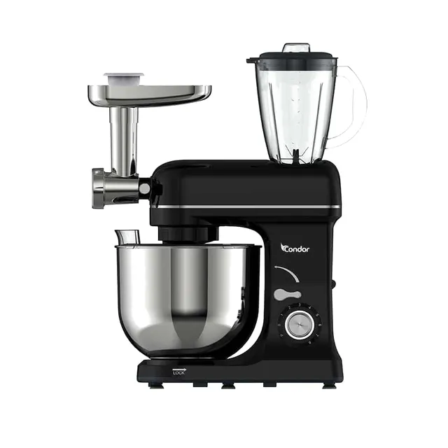 Pétrin Multifonction Condor Power Mix 1600W Noir (PT-PXM2N)
