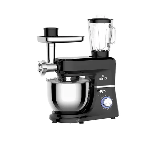 Pétrin Multifonction Cristor 1900W 7L Double Crochet (KPM500XN)