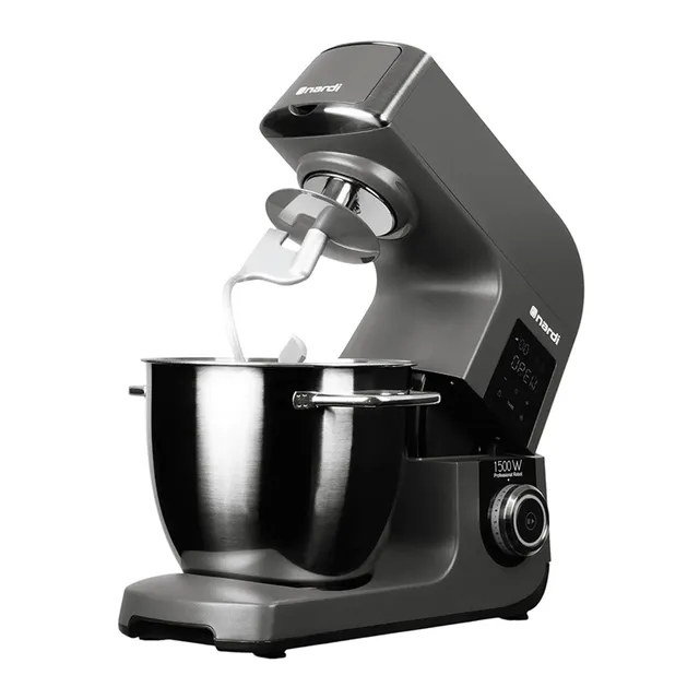 Pétrin Multifonction NARDI 6.7L 1500W avec Balance Intégrée Gris Foncé - NP-MP5GM