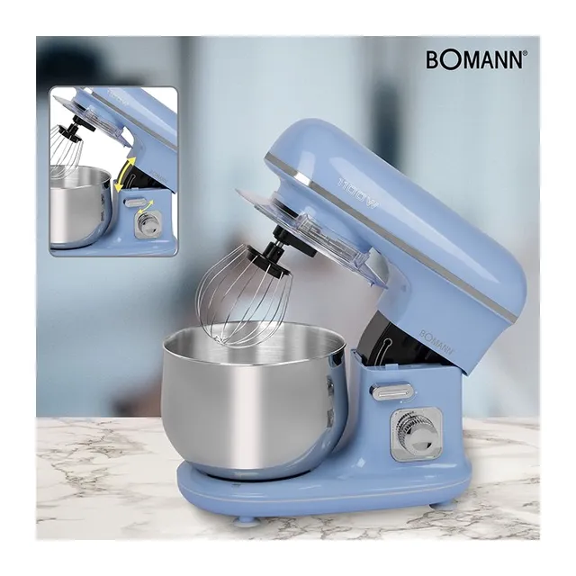 Pétrin Pâtissier Bomann 1100W 5L Blue (KM 6030 CB)