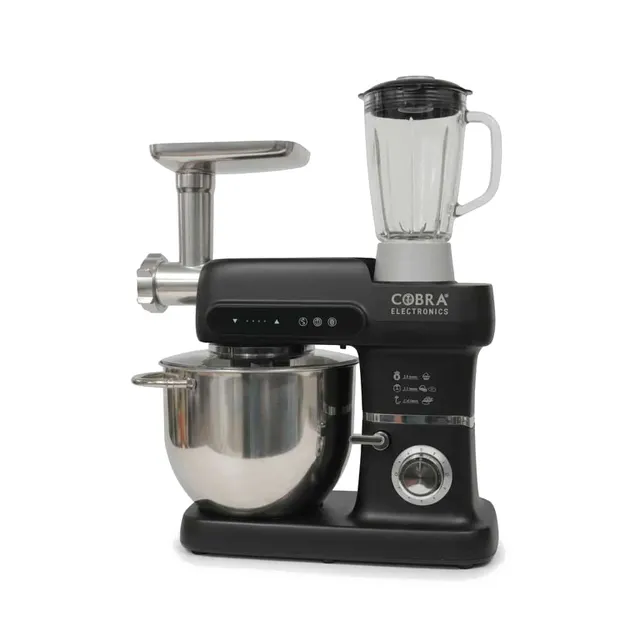 Pétrin Robot Pâtissier Multifonction COBRA Digital Black - CB-P-2200