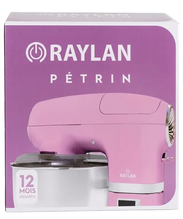 Pétrin Robot Pâtissier RAYLAN 5.5L 1000W Rose - RPA-P5.5/1000/N