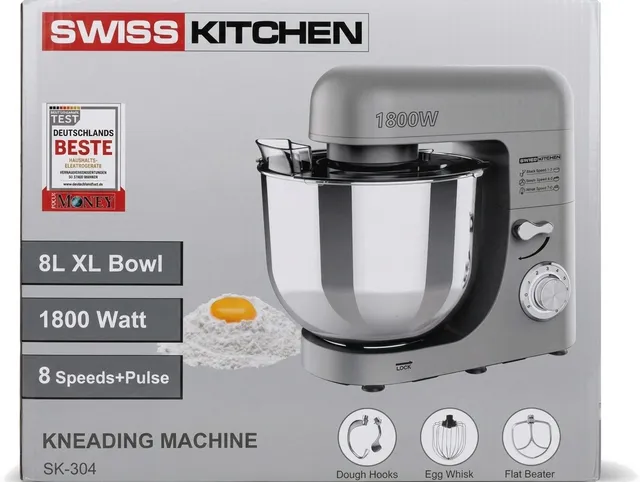 Pétrin SWISS KITCHEN 8L 1800W - SK-304