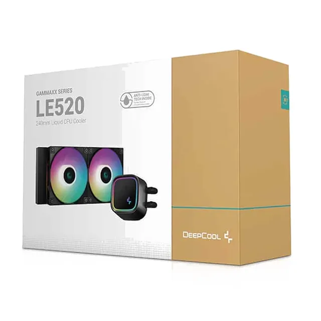 Refroidisseur Liquide CPU DeepCool LE520 Black ARGB 240mm