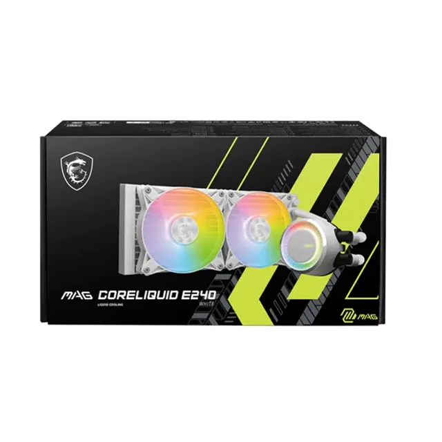 Refroidisseur Liquide CPU MSI MAG CORELIQUID E240 WHITE