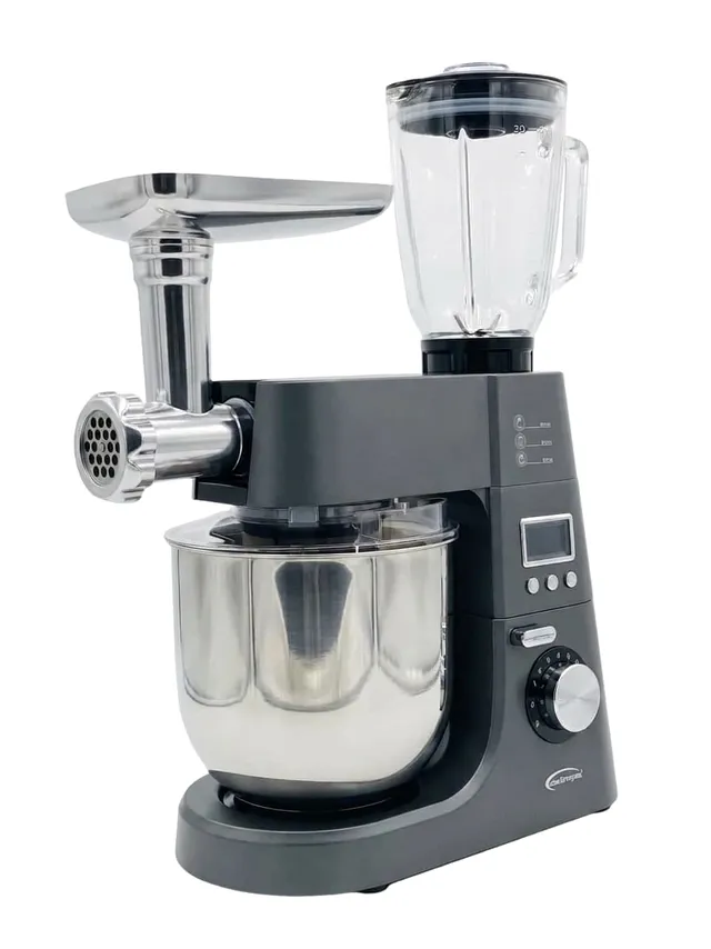 Robot Pétrin Multifonction ELECTROGAS 1600W 6.6L Gris - MS301B