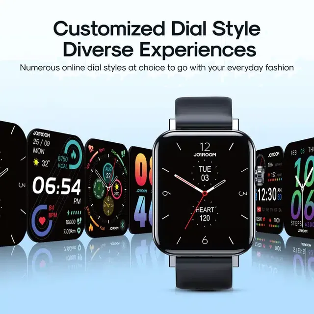 Smart Watch Joyroom FT5 Noir - Appels Bluetooth - 80 Sports