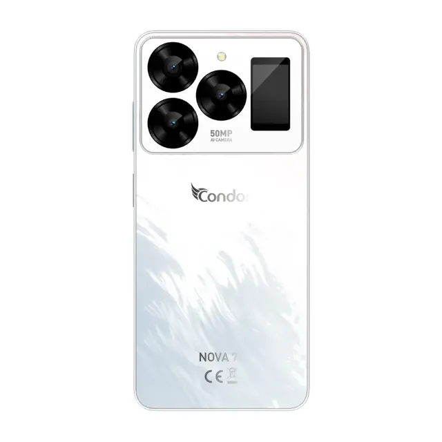 Smartphone Condor Nova 70 (SP664) 256 Go / 6 Go RAM - Blanc