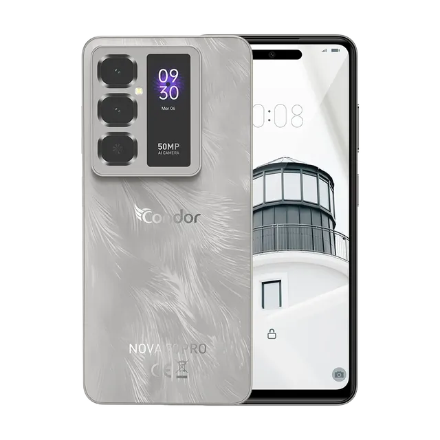 Smartphone Condor Nova 70 Pro (SP668) 256 Go / 12 Go RAM - Titanium